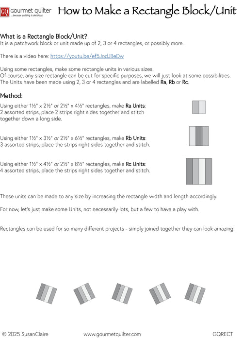 How to make a Rectangle Unit