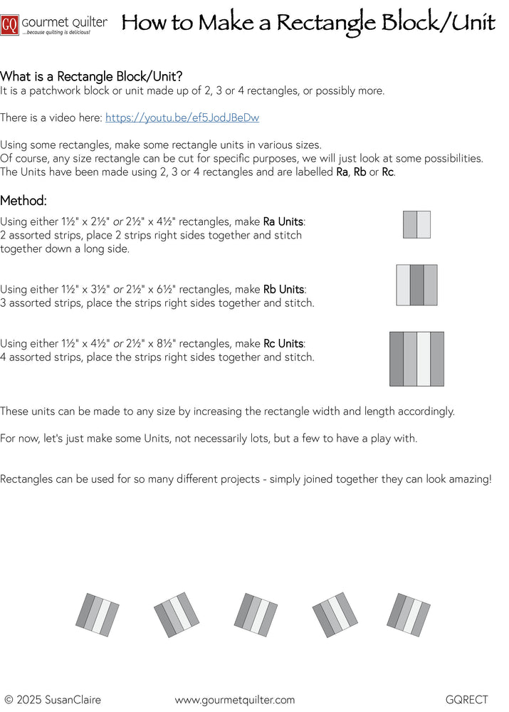 How to make a Rectangle Unit