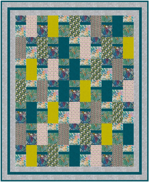 Four by Eight – Easy Beginner Quilt Pattern
