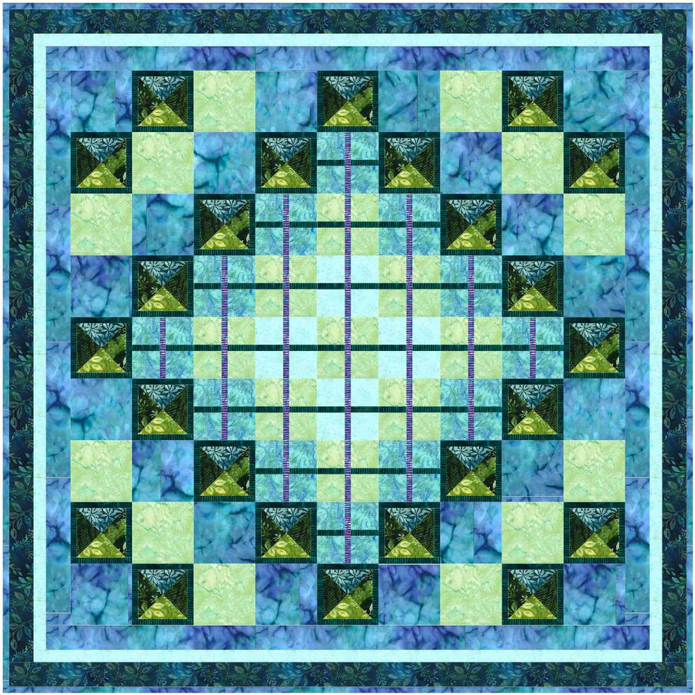 In the Depths Quilt Pattern – Digital Download