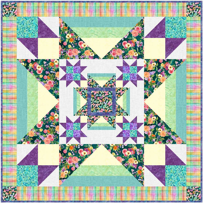 Sunshine and Showers Quilt Pattern – Digital Download