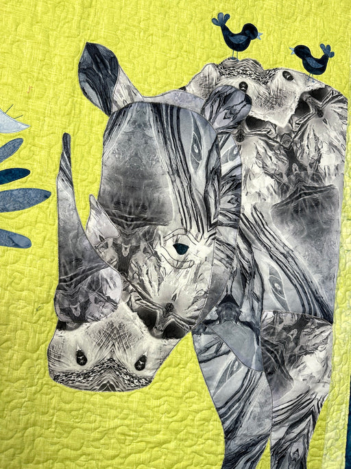 Horatio - An Appliqué Wall Hanging using a kaleidoscopic panel