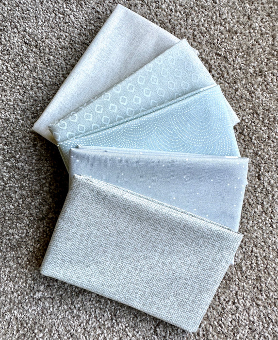 5 x Fat Quarters  -  Nifty Neutrals