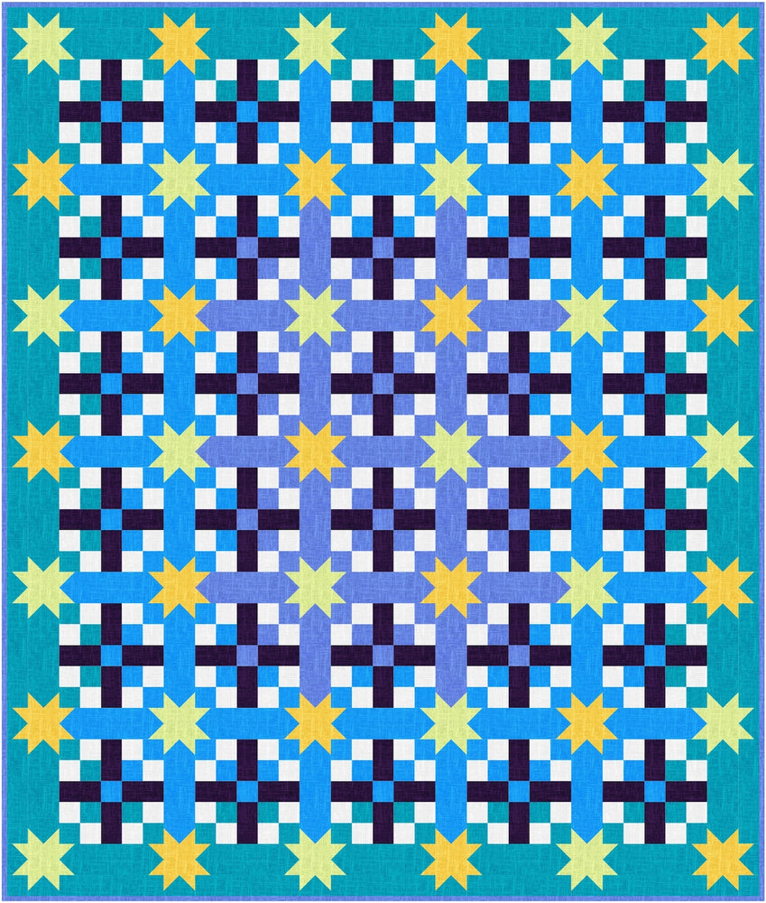 StarShine Quilt Pattern – Digital Download
