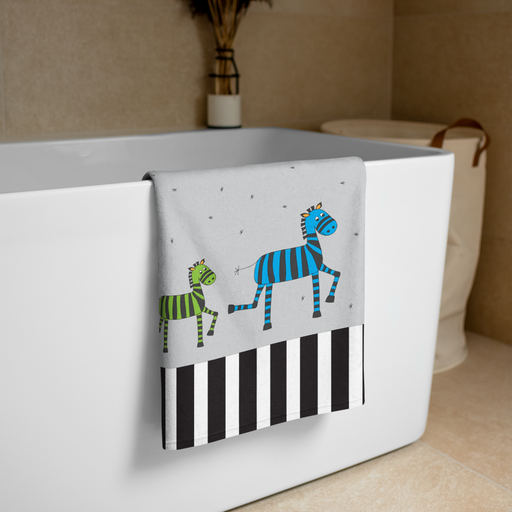 Zeb & Friends Beach & Bath Towel