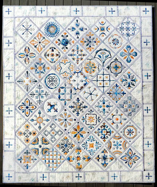 Metro Tiles quilt Border pattern only