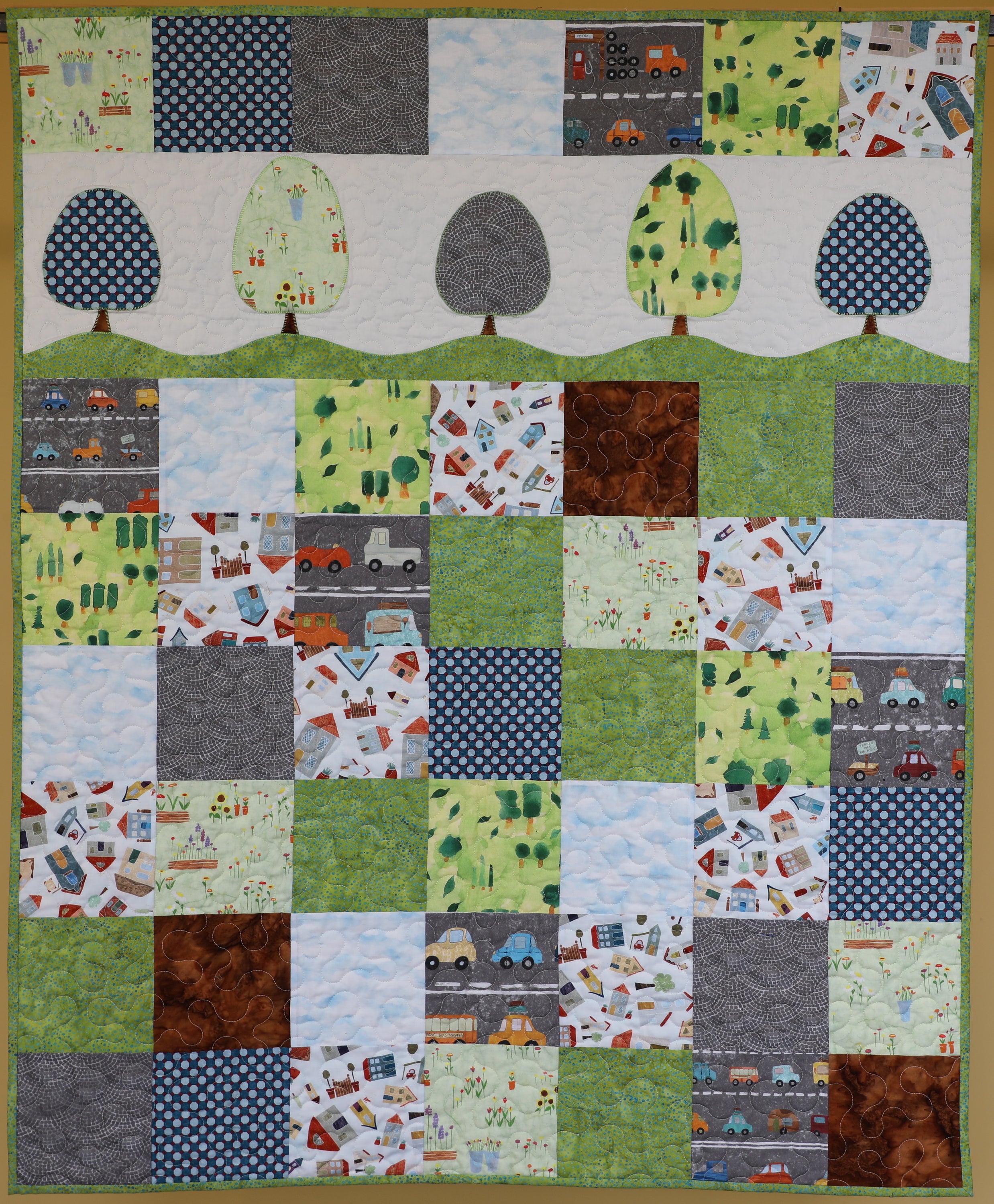 The Tree Line — Gourmet Quilter