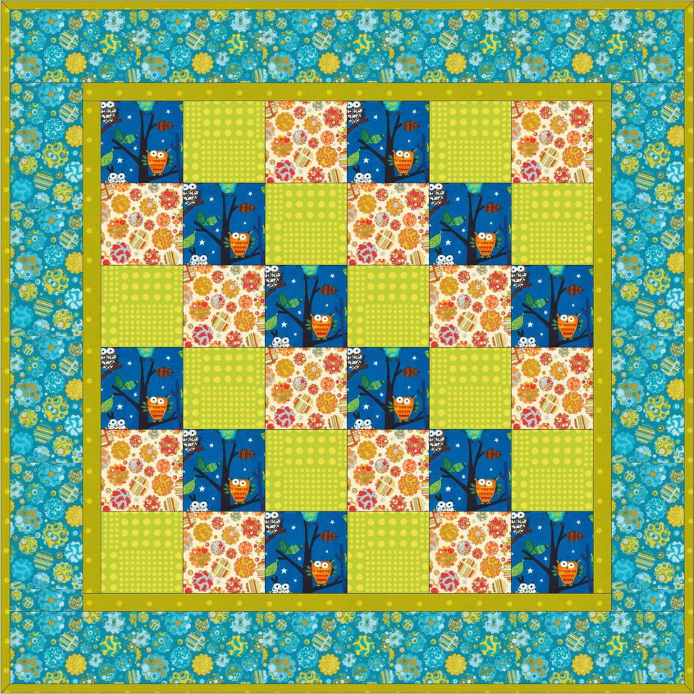 That Three Fat Quarter Quilt