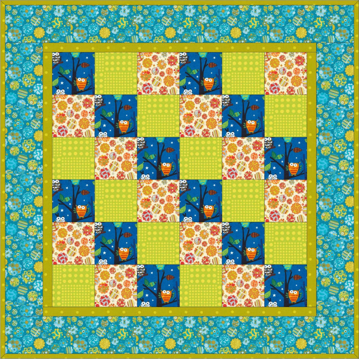 That Three Fat Quarter Quilt