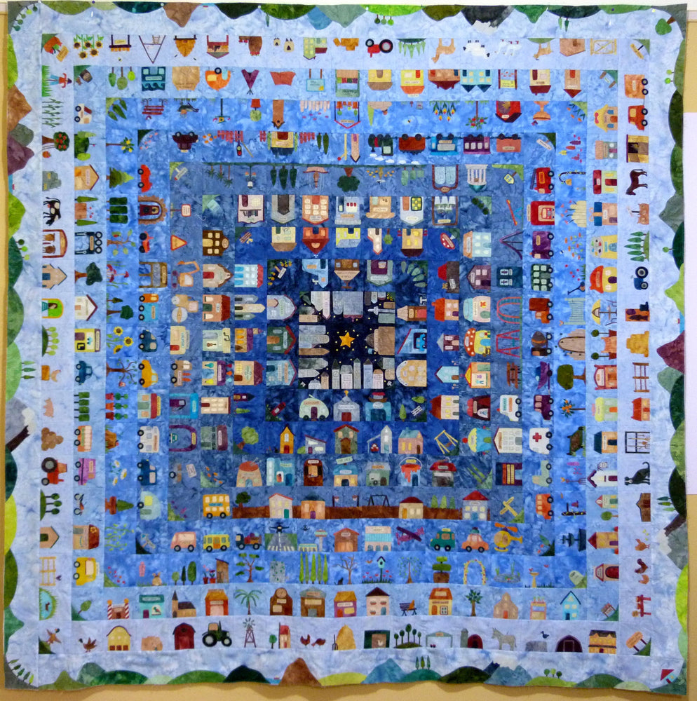 Block of the Day 2016 - That Town and Country Quilt