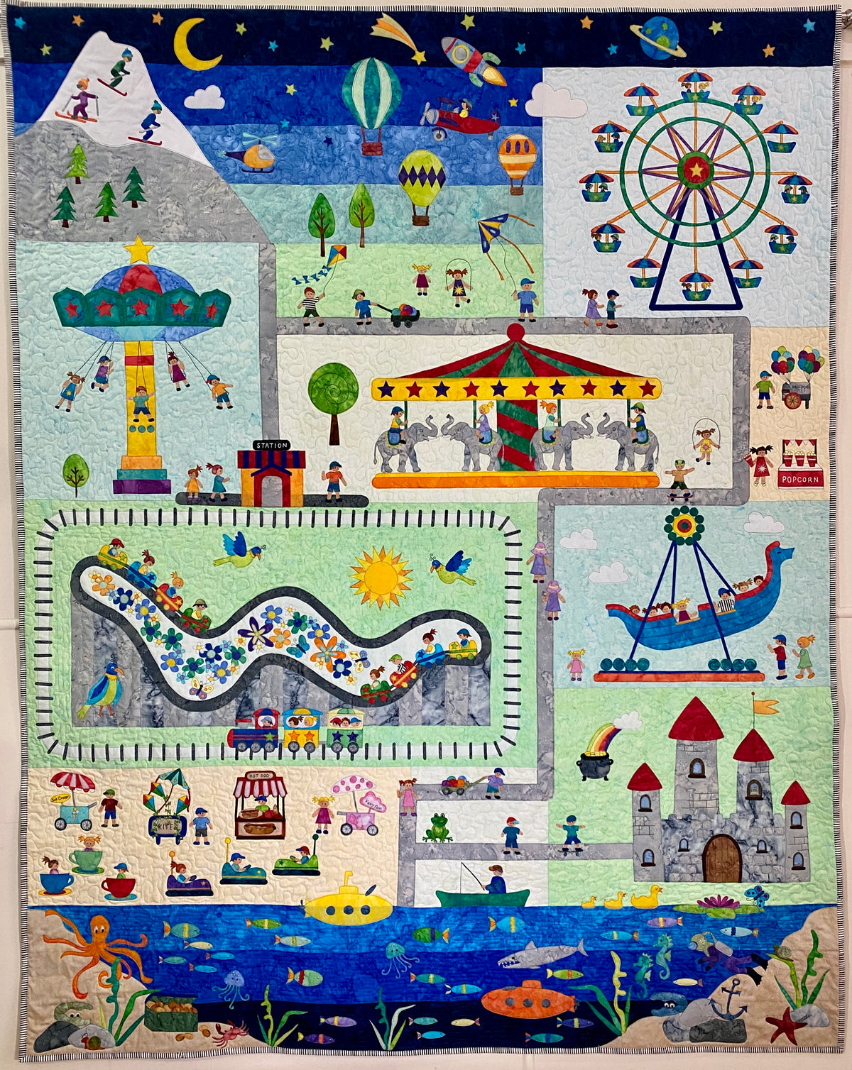 Welcome to my World - Block of the Month 2023 — Gourmet Quilter